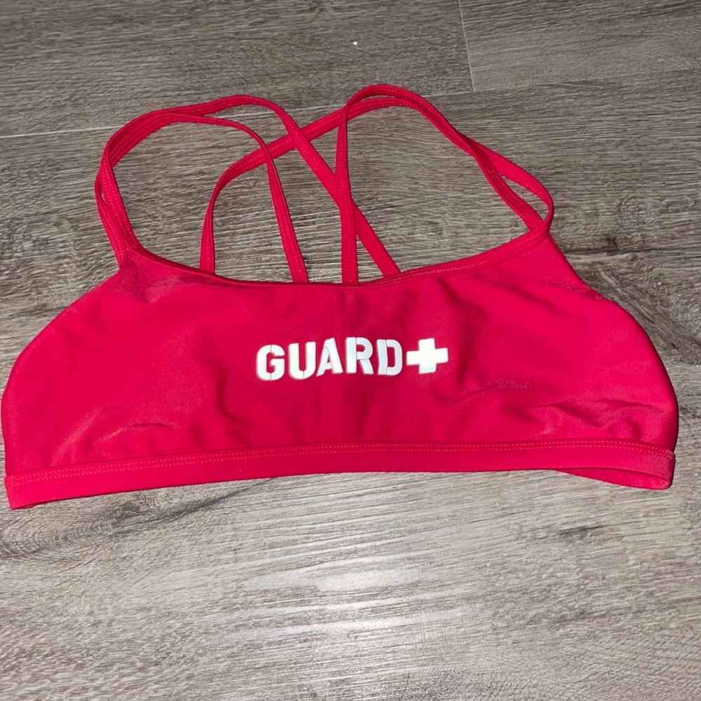 life guard swim top
